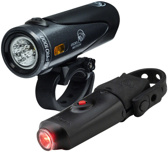 Light and Motion Vis 1000/Vis 180 Pro Combo Headlight/Taillight Set