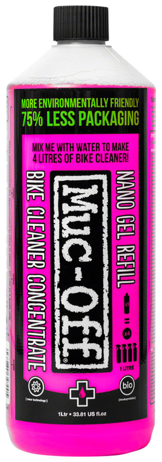 Load image into Gallery viewer, Muc-Off Nano Tech Gel Concentrate Cleaner: 1L Bottle
