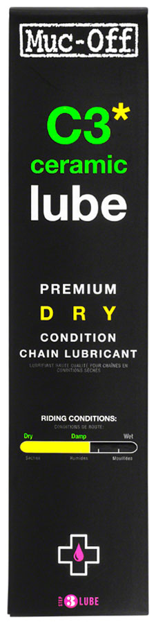 Load image into Gallery viewer, Muc-Off C3 Dry Ceramic Bike Chain Lube - 50ml Drip
