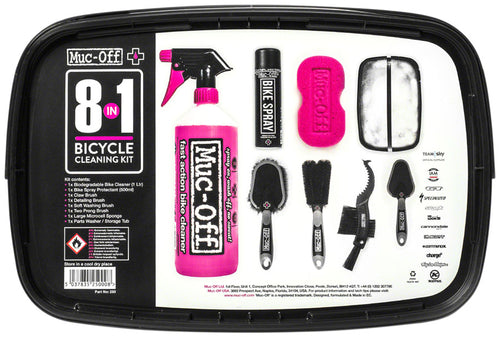 Muc-Off 8-in-1 Cleaning Kit: Tub with 8 Pieces