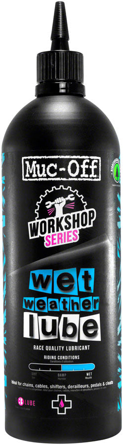 Muc-Off Bio Wet Bike Chain Lube - 1L Bulk