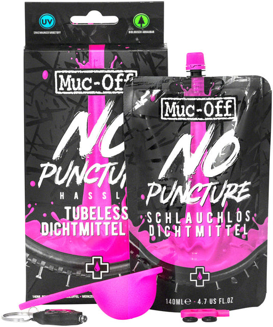 Muc-Off No Puncture Tubeless Sealant 140ml - Kit