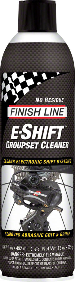 Finish Line E-Shift Cleaner Electronic Groupset Cleaner 16oz Aerosol