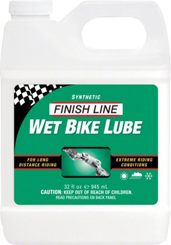 Finish Line WET Bike Chain Lube - 32oz Bulk