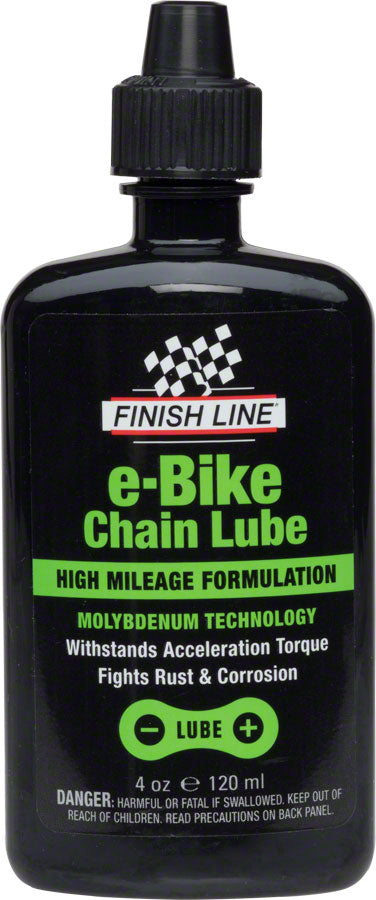 Finish Line eBike Bike Chain Lube - 4 fl oz Drip