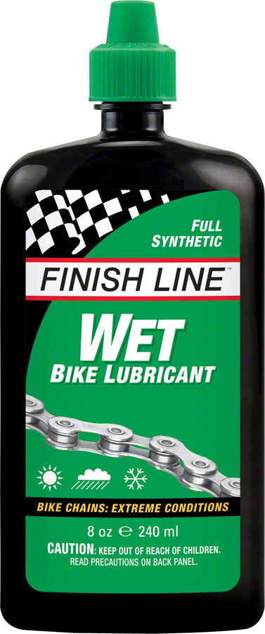 Finish Line WET Bike Chain Lube - 8oz Drip