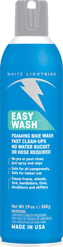 White Lightning Easy Wash Bike Cleaner 19oz Aerosol
