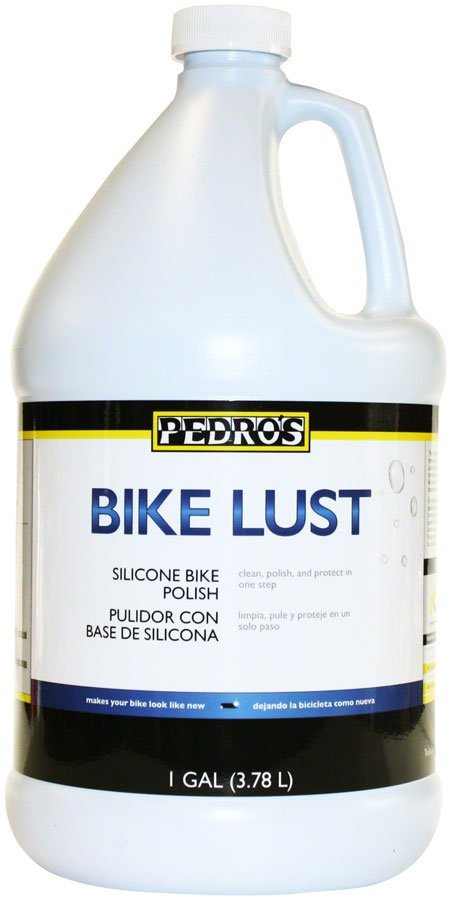 Pedros Bike Lust Silicone Polish and Cleaner: 1 gallon/3.7l