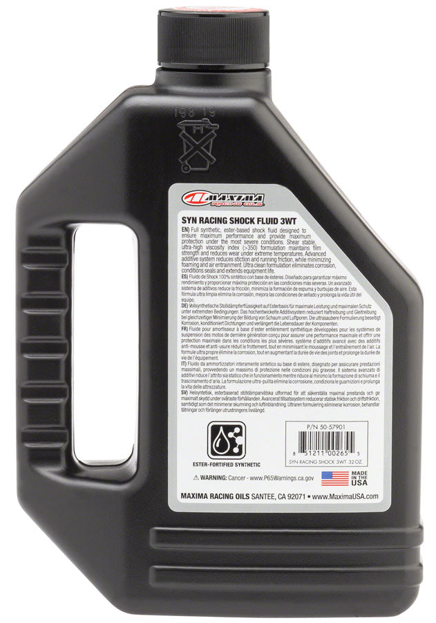 Load image into Gallery viewer, Manitou Maxima Synthetic All-Temperatures Suspension Oil - 3Wt 1 Liter
