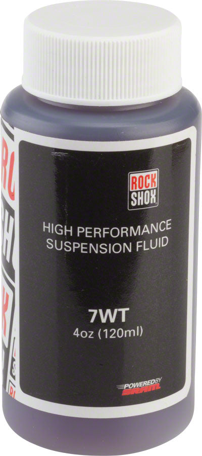 RockShox Suspension Oil 7wt 120ml Bottle Rear Shock Damper