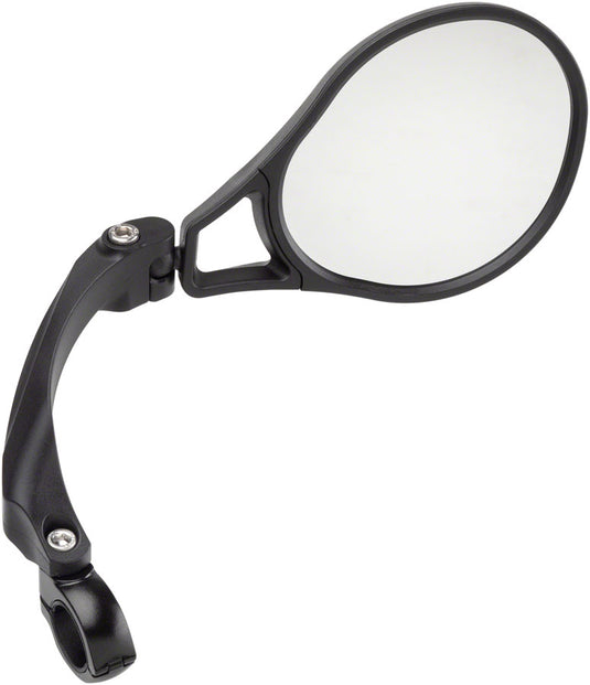 MSW Handlebar Mirror - Flat Bar Right Side HD Glass Lens