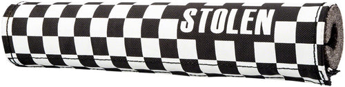 Stolen Fast Times Reversible BMX Handlebar Pad - Black Black/White Checker
