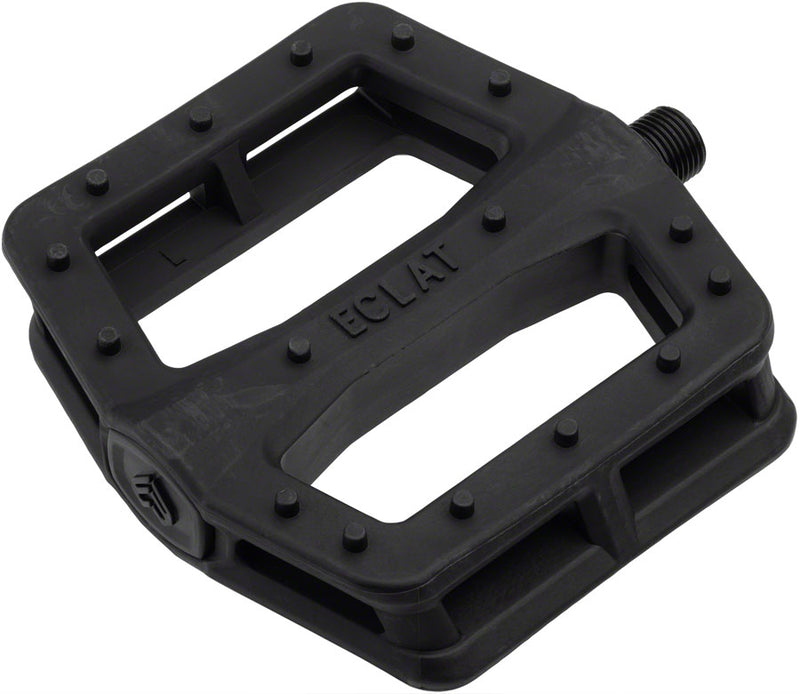 Load image into Gallery viewer, Eclat Centric Platform Pedals Body: Nylon Spindle: Cr-Mo 9/16 Black Pair
