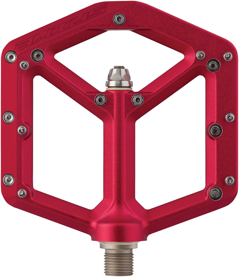 Load image into Gallery viewer, Spank Spike Pedals - Platform Aluminum 9/16&quot; Red

