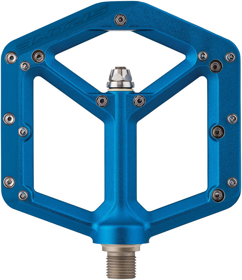 Load image into Gallery viewer, Spank Spike Pedals - Platform Aluminum 9/16&quot; Blue

