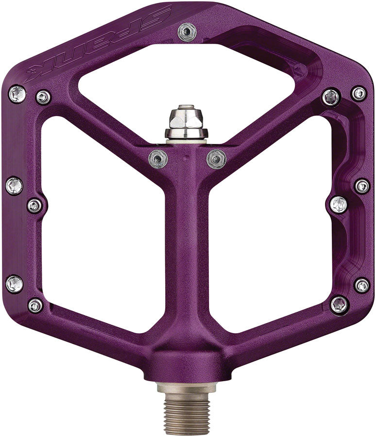 Load image into Gallery viewer, Spank Oozy Pedals - Platform Aluminum 9/16&quot; Purple
