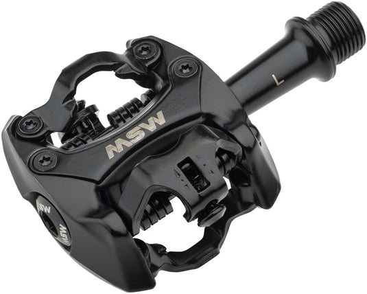 MSW Flash II Pedals - Dual Sided Clipless Aluminum 9/16