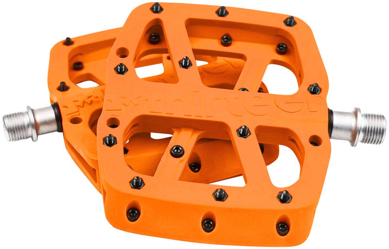 Load image into Gallery viewer, E*thirteen Base Platform Pedals Composite Body Naranja
