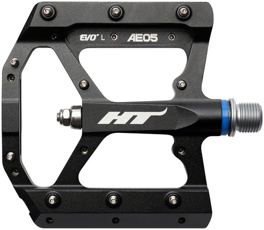 HT Components AE05(EVO+) Pedals - Platform Aluminum 9/16" Black
