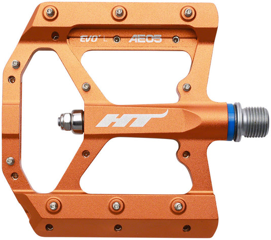 HT Components AE05(EVO+) Pedals - Platform Aluminum 9/16" Orange