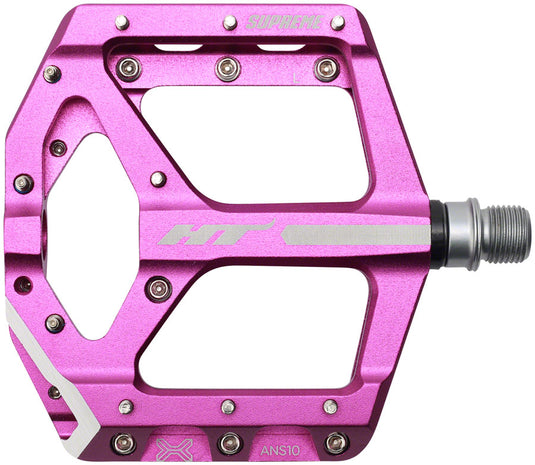 HT Components ANS10 Pedals - Platform Aluminum 9/16" Purple