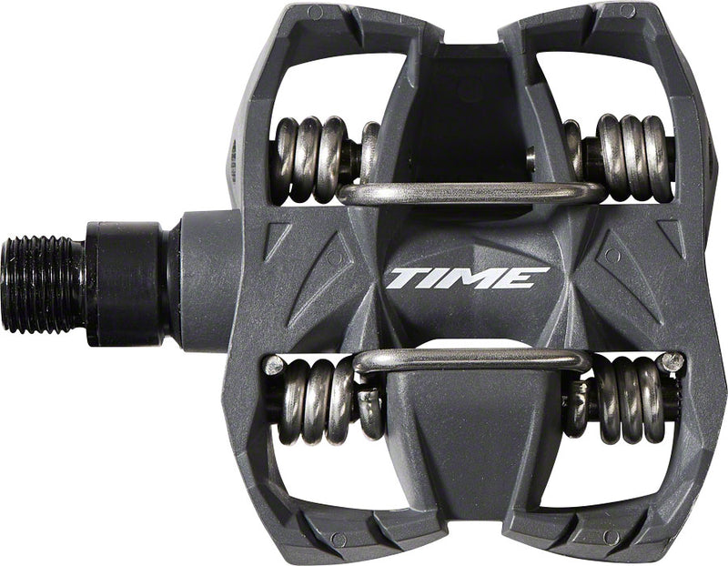 Load image into Gallery viewer, Time ATAC MX 2 Pedals - Dual Sided Clipless Composite 9/16&quot; Gray
