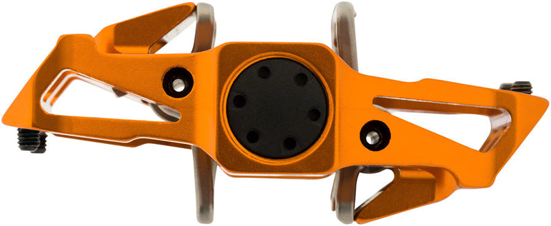 Load image into Gallery viewer, Time SPECIALE 8 Pedals - Dual Sided Clipless Platform Aluminum 9/16&quot; Orange

