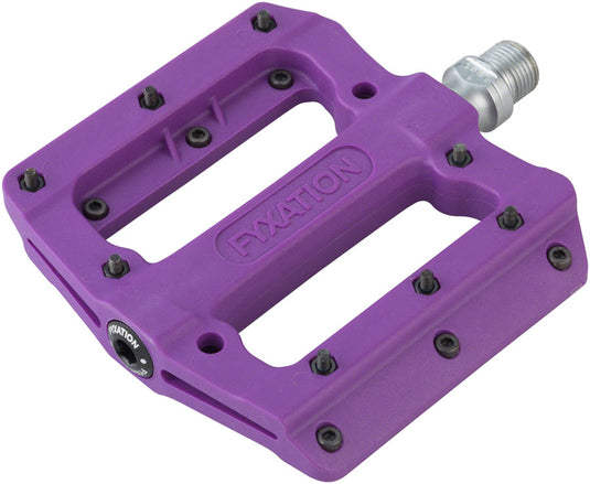 Fyxation Mesa MP Pedals - Platform Composite/Plastic 9/16" Purple