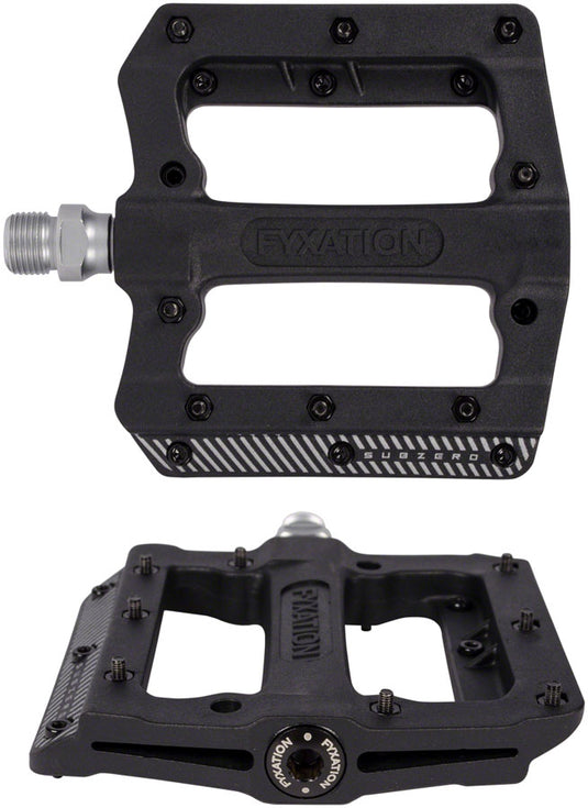 Fyxation Mesa MP Subzero Pedals - Platform Composite/Plastic 9/16" Black