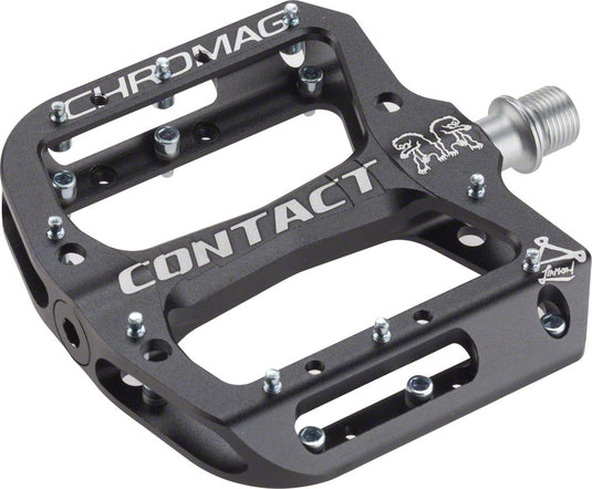 Chromag Contact Pedals - Platform Aluminum 9/16" Black