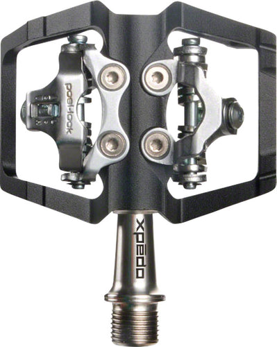 Xpedo Baldwin Pedals - Dual Sided Clipless Platform Aluminum 9/16