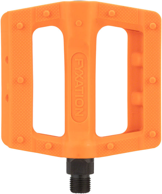 Fyxation Gates Slim Pedals - Platform Plastic 9/16" Orange