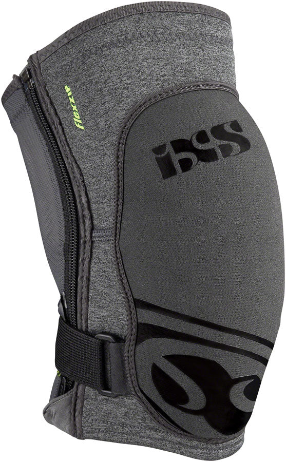 Load image into Gallery viewer, iXS Flow ZIP Knee Pads: Gray LG
