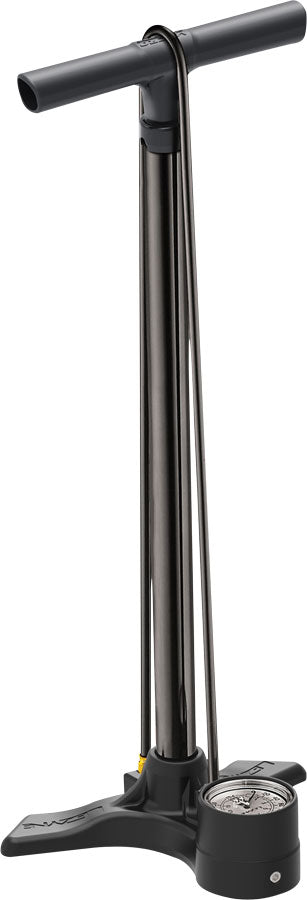 Lezyne Macro Floor Drive Pump: ABS1 Valve Gloss Black