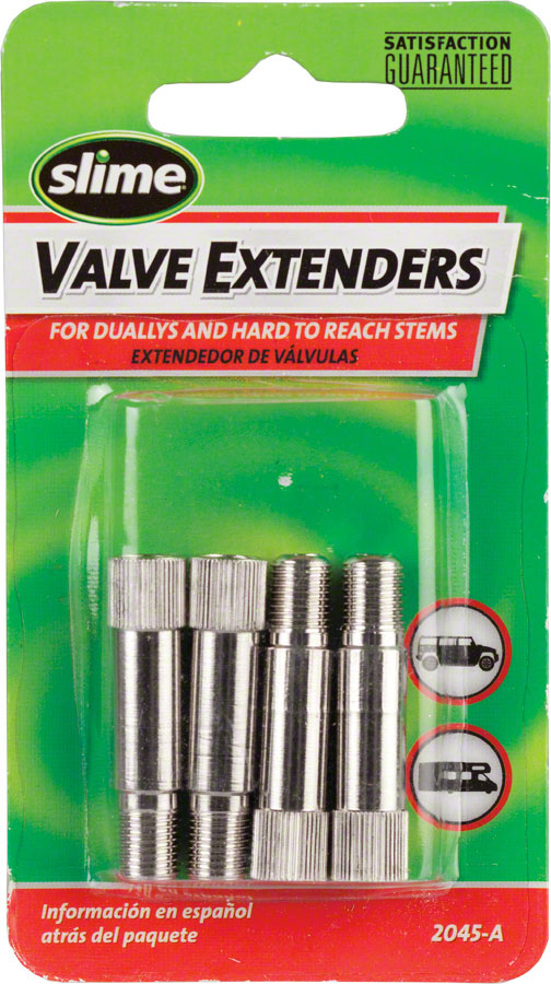 Load image into Gallery viewer, Slime 1-1/4&quot; Schrader Valve Extenders: 4-Pack
