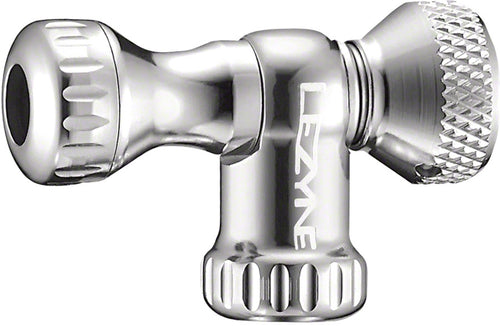 Lezyne Control Drive Co2 Slip fit head only Silver