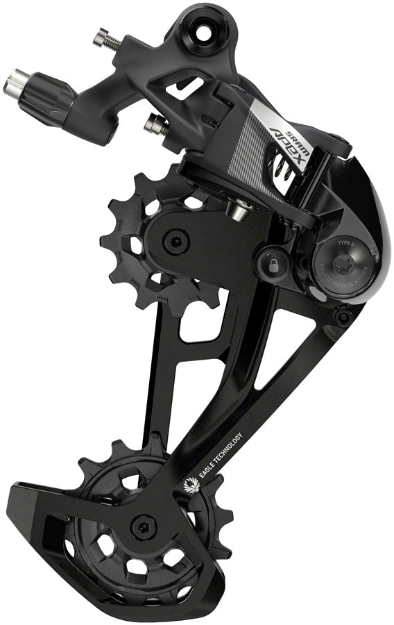 Load image into Gallery viewer, SRAM Apex Eagle Rear Derailleur - 12-Speed Long Cage 52t Max Black D1
