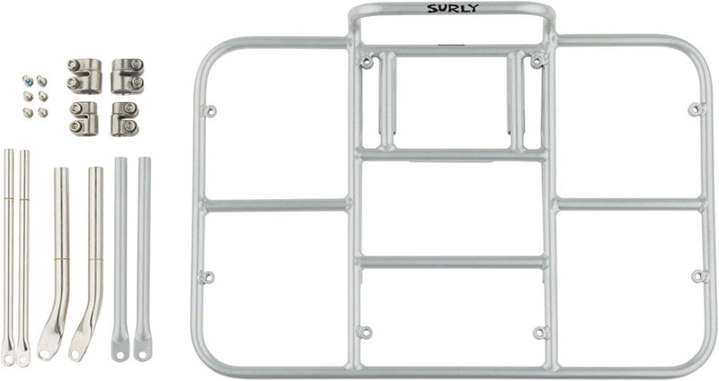 Load image into Gallery viewer, Surly 24-Pack Rack Front Rack - Steel Silver

