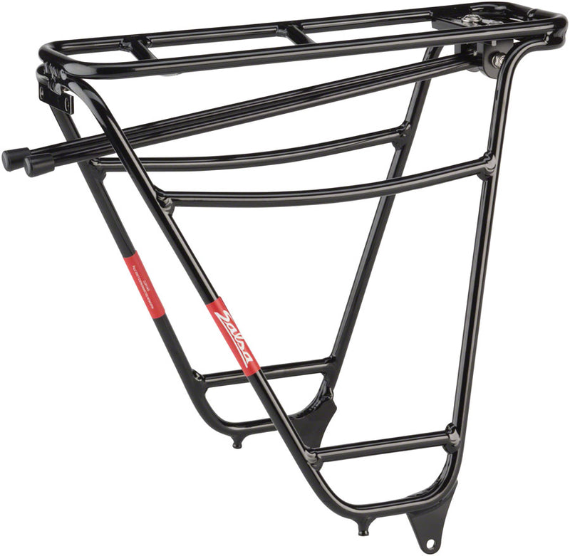 Load image into Gallery viewer, Salsa Alternator Low Deck Rear Rack - Fits Rear Dropout Spacing 135-148mm Aluminum BLK
