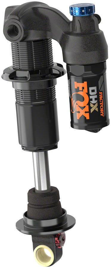 FOX DHX Factory Rear Shock - Trunnion Metric 205 x 60 mm 2-Position Lever Hard Chrome Coat