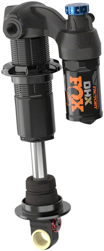 FOX DHX Factory Rear Shock - Trunnion Metric 205 x 62.5 mm 2-Position Lever Hard Chrome Coat