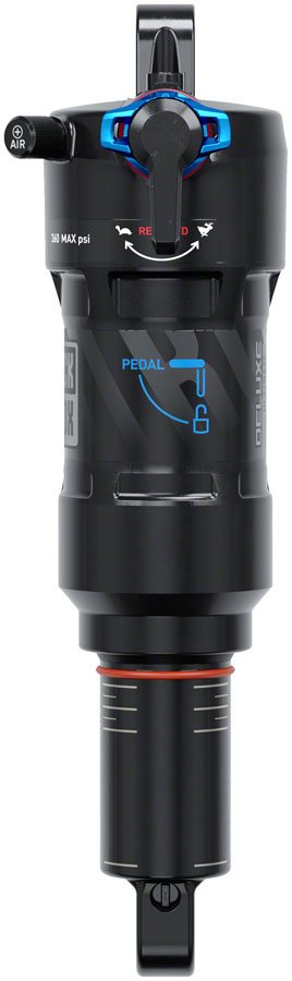RockShox Deluxe Ultimate RCT Rear Shock - 210 x 55mm LinearAir 2 Tokens Reb/Low Comp 380lb L/O Force Standard
