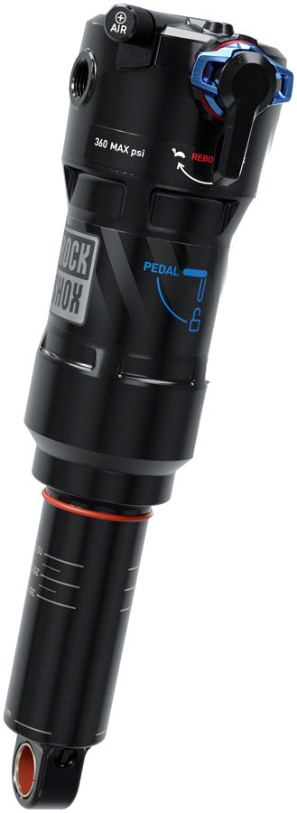 RockShox Deluxe Ultimate RCT Rear Shock - 205 x 65mm LinearAir 2 Tokens Reb/Low Comp 380lb L/O Force Trunnion / Std
