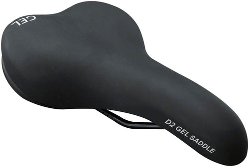 Delta D2 Comfort Gel Saddle - Steel Black