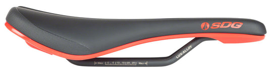 SDG Bel-Air V3 Saddle Lux-Alloy Rails Red