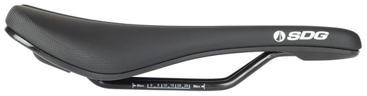 SDG Bel Air V3 Saddle - Steel Rails Black