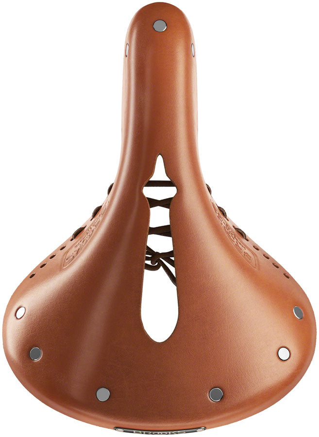 Load image into Gallery viewer, Brooks B17 Carved Saddle - Steel Honey
