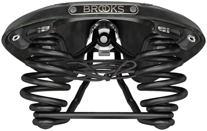 Load image into Gallery viewer, Brooks Flyer Saddle - Steel Carved Black
