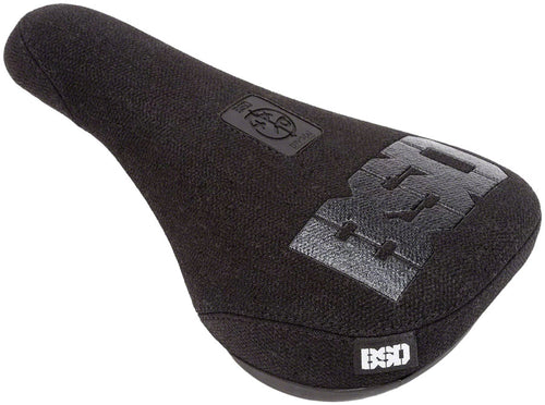 BSD Mondo Logo BMX Seat - Pivotal Mid Black