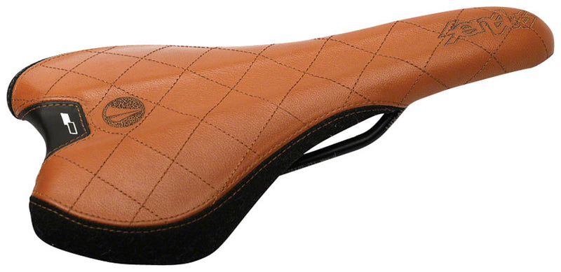 Load image into Gallery viewer, SDG Radar x Sensus Saddle - Lux-Alloy Rails Brown/Black Leather
